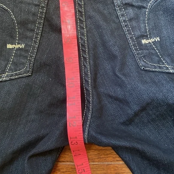 Fidelity M3010 Sabbath Rinse Men’s Jeans Size 33 Made in USA Dark Wash Straight - Picture 13 of 15